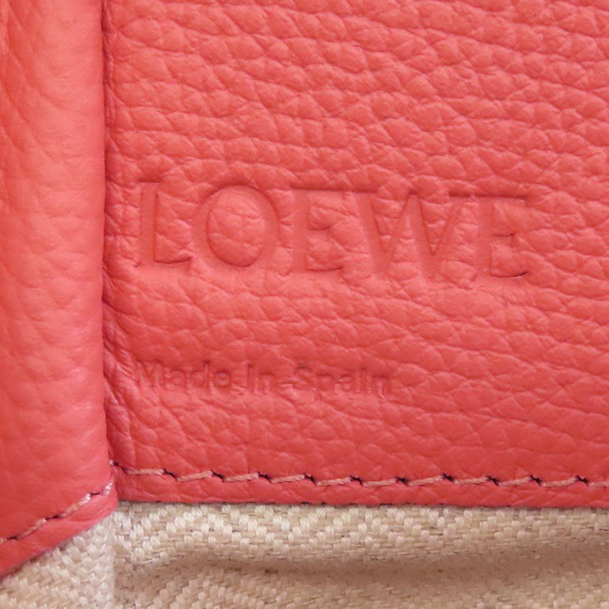 LOEWE ロエベ ハンモック ミニ 2WAY ハンドバッグ カーフ レディース 中古