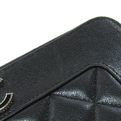 CHANEL シャネル マドモアゼル シルバー金具 長財布（小銭入れあり） ラムスキン レディース 中古