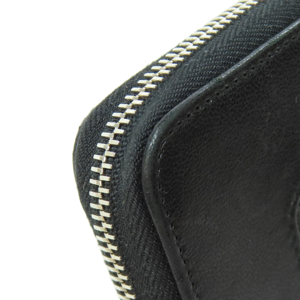 CHANEL シャネル マドモアゼル シルバー金具 長財布（小銭入れあり） ラムスキン レディース 中古