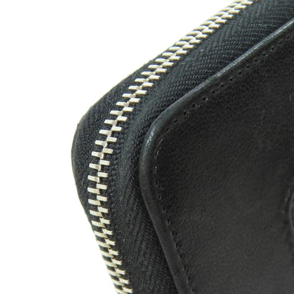 CHANEL シャネル マドモアゼル シルバー金具 長財布（小銭入れあり） ラムスキン レディース 中古