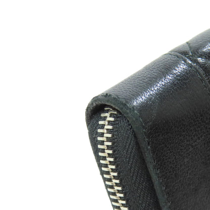 CHANEL シャネル マドモアゼル シルバー金具 長財布（小銭入れあり） ラムスキン レディース 中古