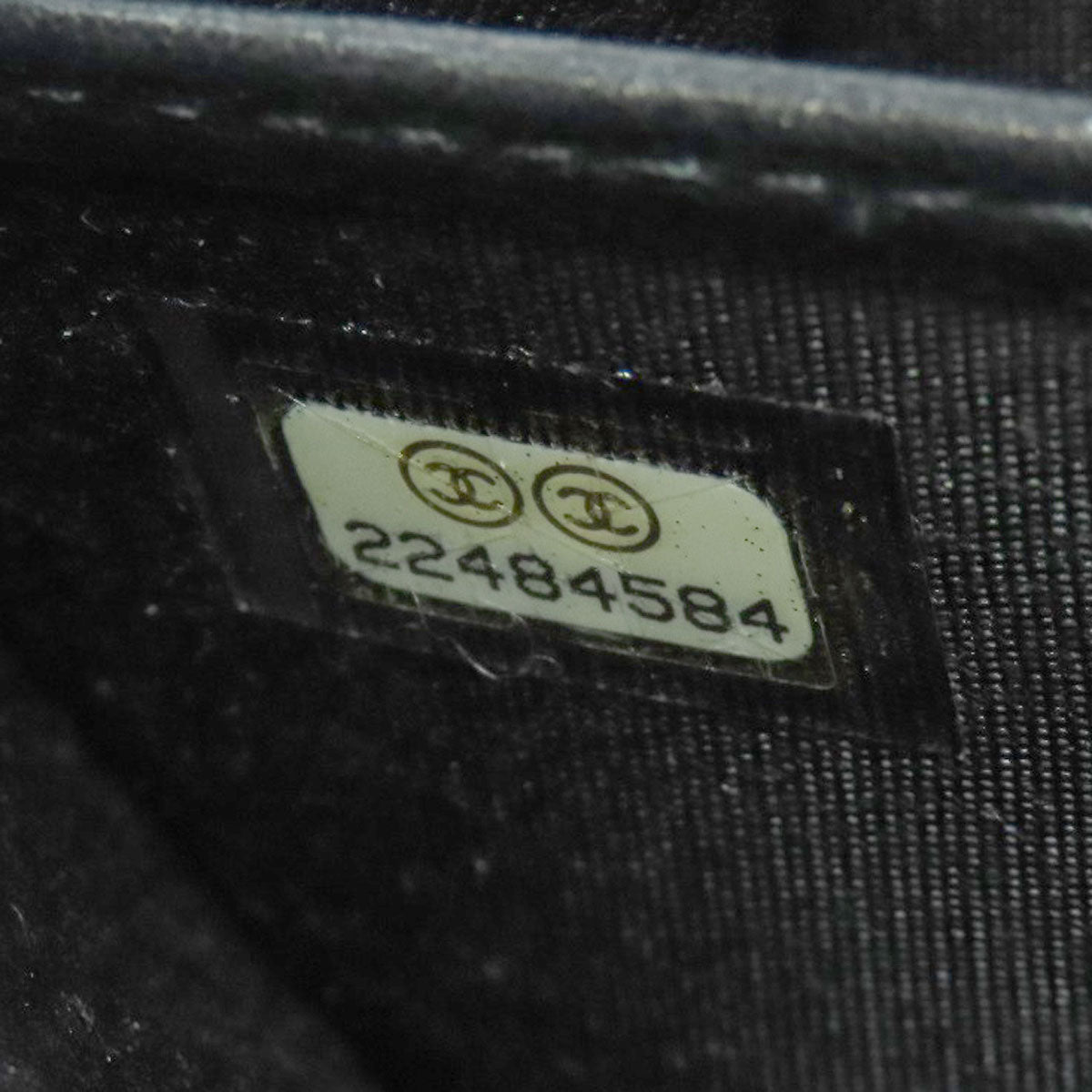 CHANEL シャネル マドモアゼル シルバー金具 長財布（小銭入れあり） ラムスキン レディース 中古