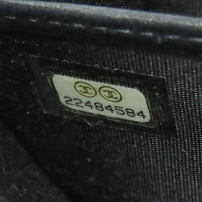 CHANEL シャネル マドモアゼル シルバー金具 長財布（小銭入れあり） ラムスキン レディース 中古