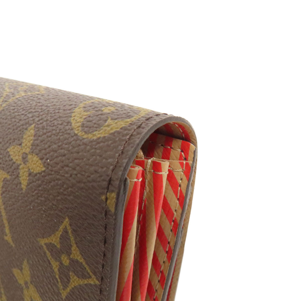 LOUIS VUITTON ルイヴィトン M60415 ポルトフォイユ・サラ トランク 長財布（小銭入れあり） モノグラムキャンバス レディース 中古