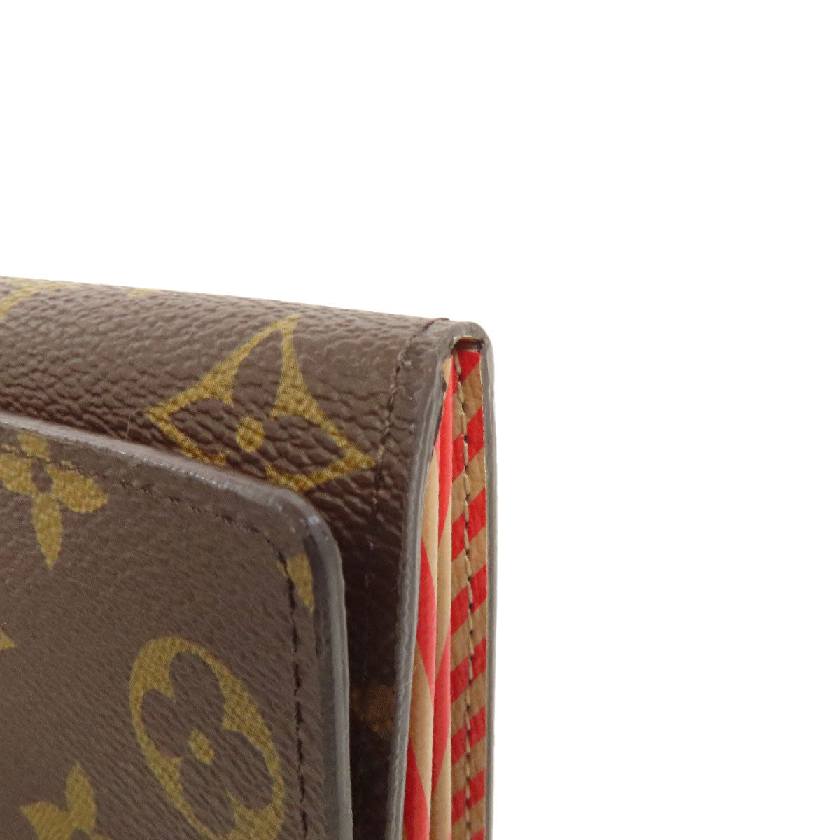 LOUIS VUITTON ルイヴィトン M60415 ポルトフォイユ・サラ トランク 長財布（小銭入れあり） モノグラムキャンバス レディース 中古