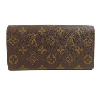 LOUIS VUITTON ルイヴィトン M60415 ポルトフォイユ・サラ トランク 長財布（小銭入れあり） モノグラムキャンバス レディース 中古