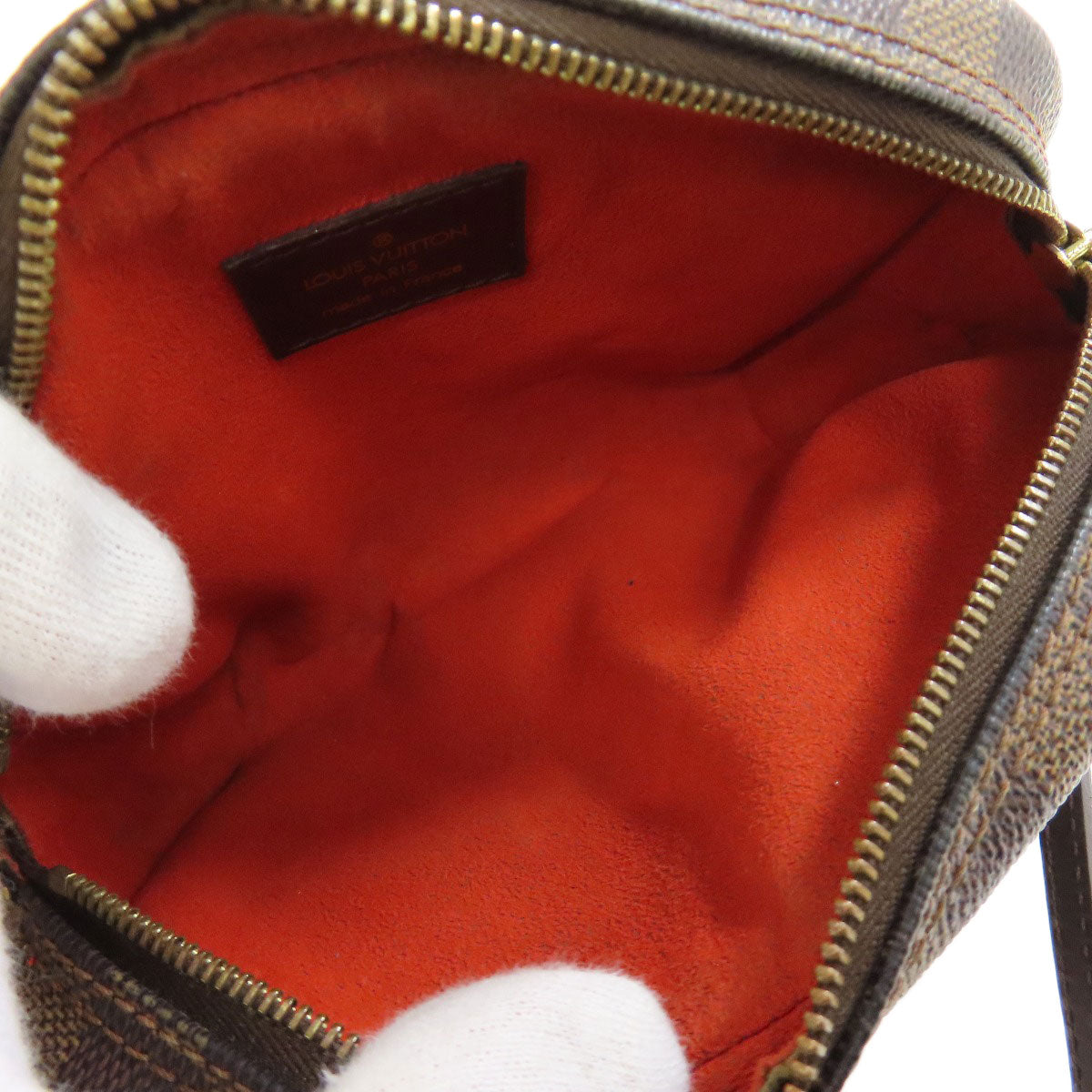 LOUIS VUITTON ルイヴィトン N51296 ポシェット イパネマPM ショルダーバッグ ダミエキャンバス レディース 中古