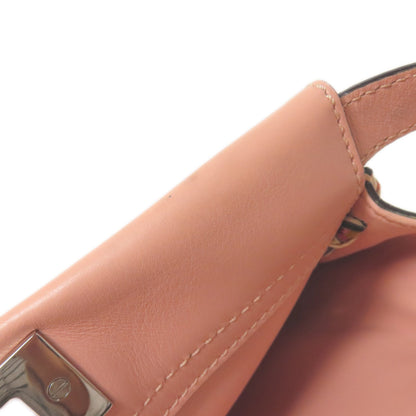FENDI フェンディ ピーカブー リボンステッチ 2WAY ハンドバッグ カーフ レディース 中古