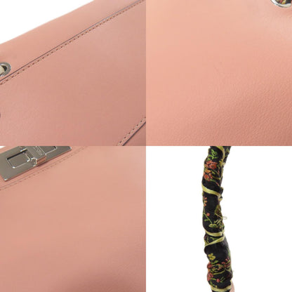 FENDI フェンディ ピーカブー リボンステッチ 2WAY ハンドバッグ カーフ レディース 中古