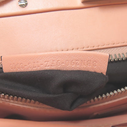 FENDI フェンディ ピーカブー リボンステッチ 2WAY ハンドバッグ カーフ レディース 中古