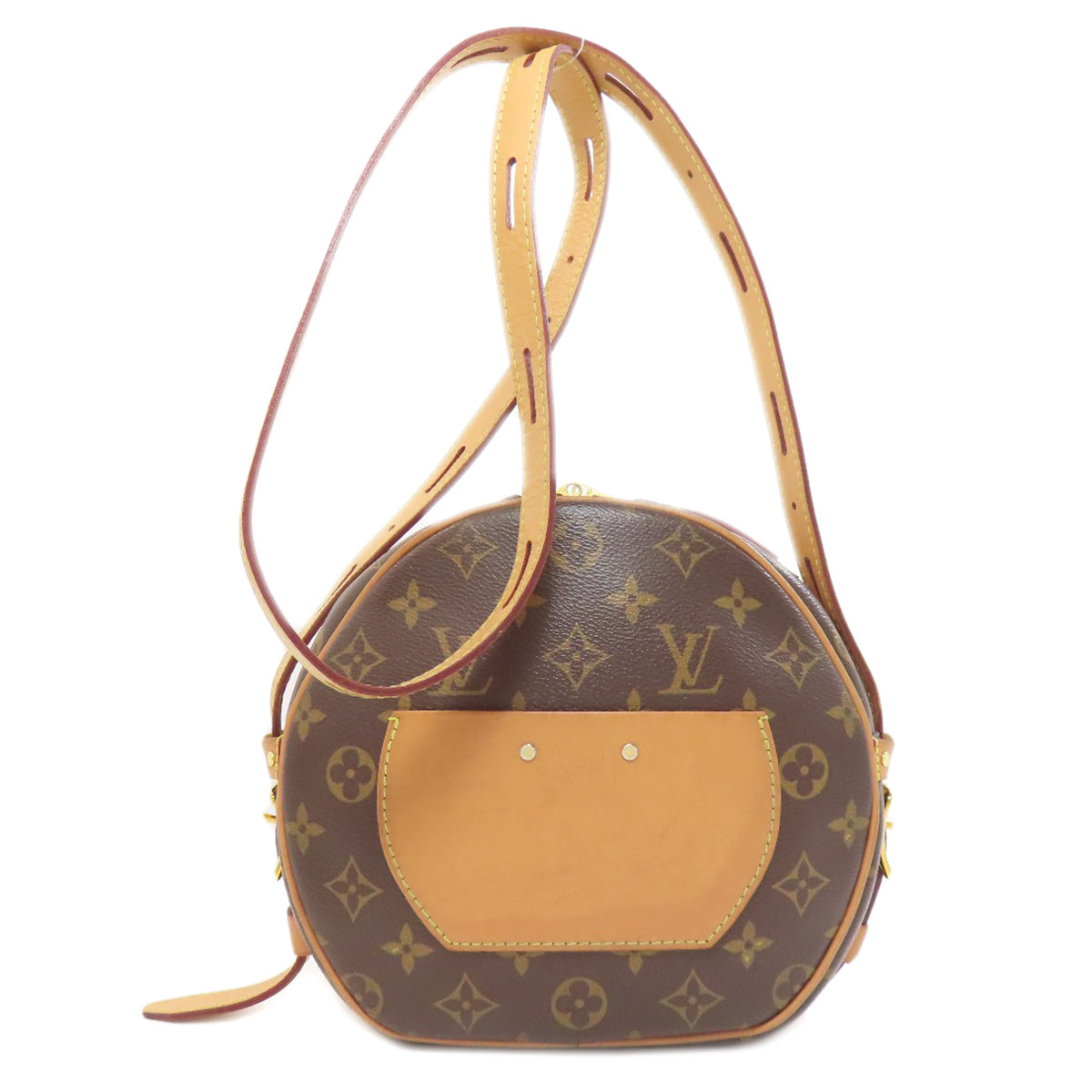 LOUIS VUITTON ルイヴィトン M44604 ボワットシャポースープル ショルダーバッグ モノグラムキャンバス レディース 中古