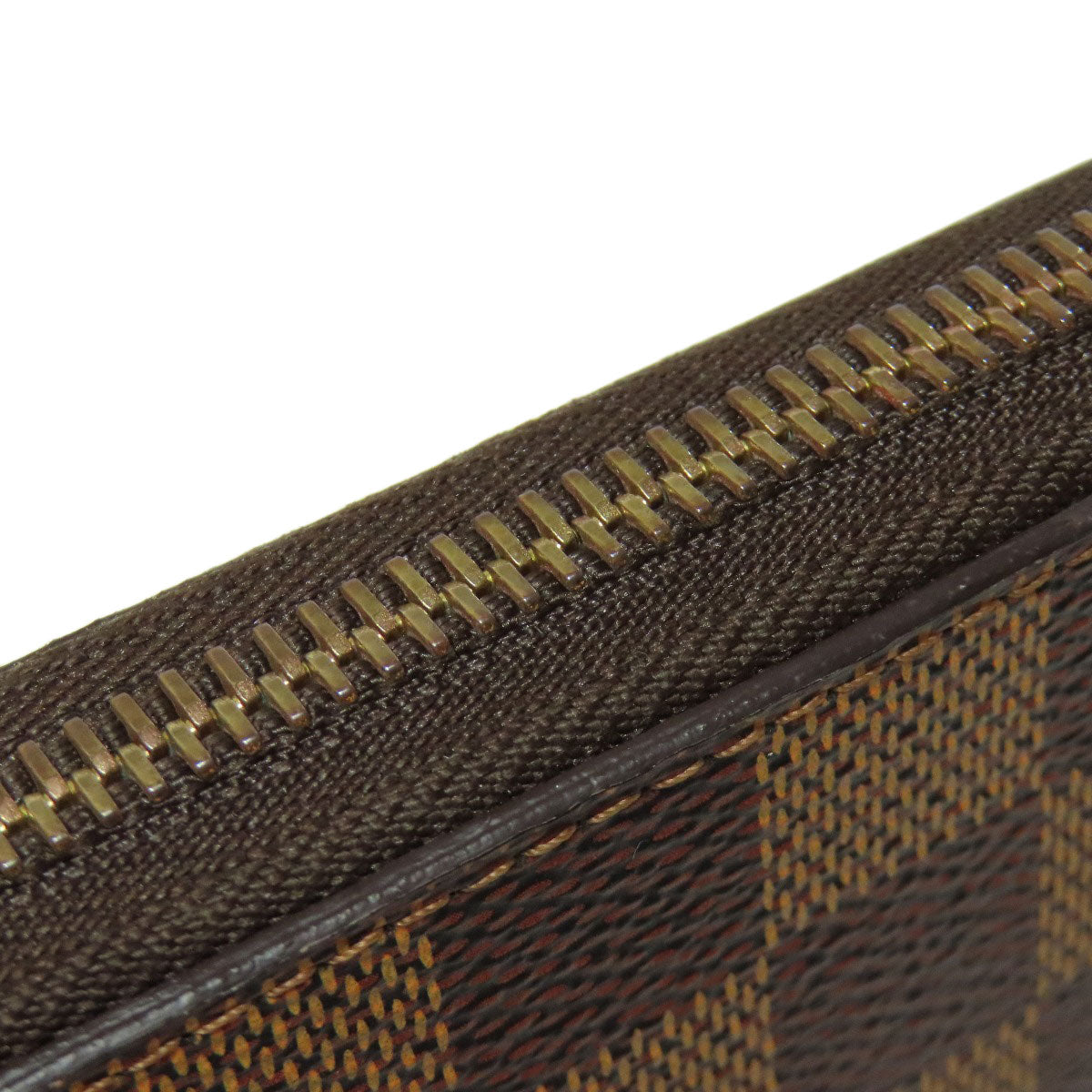 LOUIS VUITTON ルイヴィトン N60015 ジッピー・ウォレット 旧 長財布（小銭入れあり） ダミエキャンバス レディース 中古