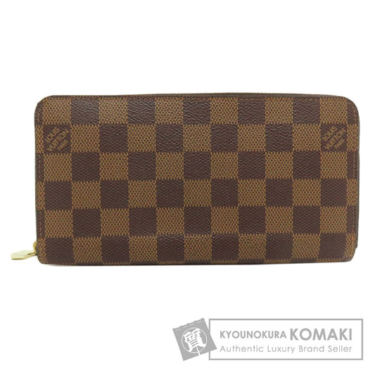 LOUIS VUITTON ルイヴィトン N60015 ジッピー・ウォレット 旧 長財布（小銭入れあり） ダミエキャンバス レディース 中古