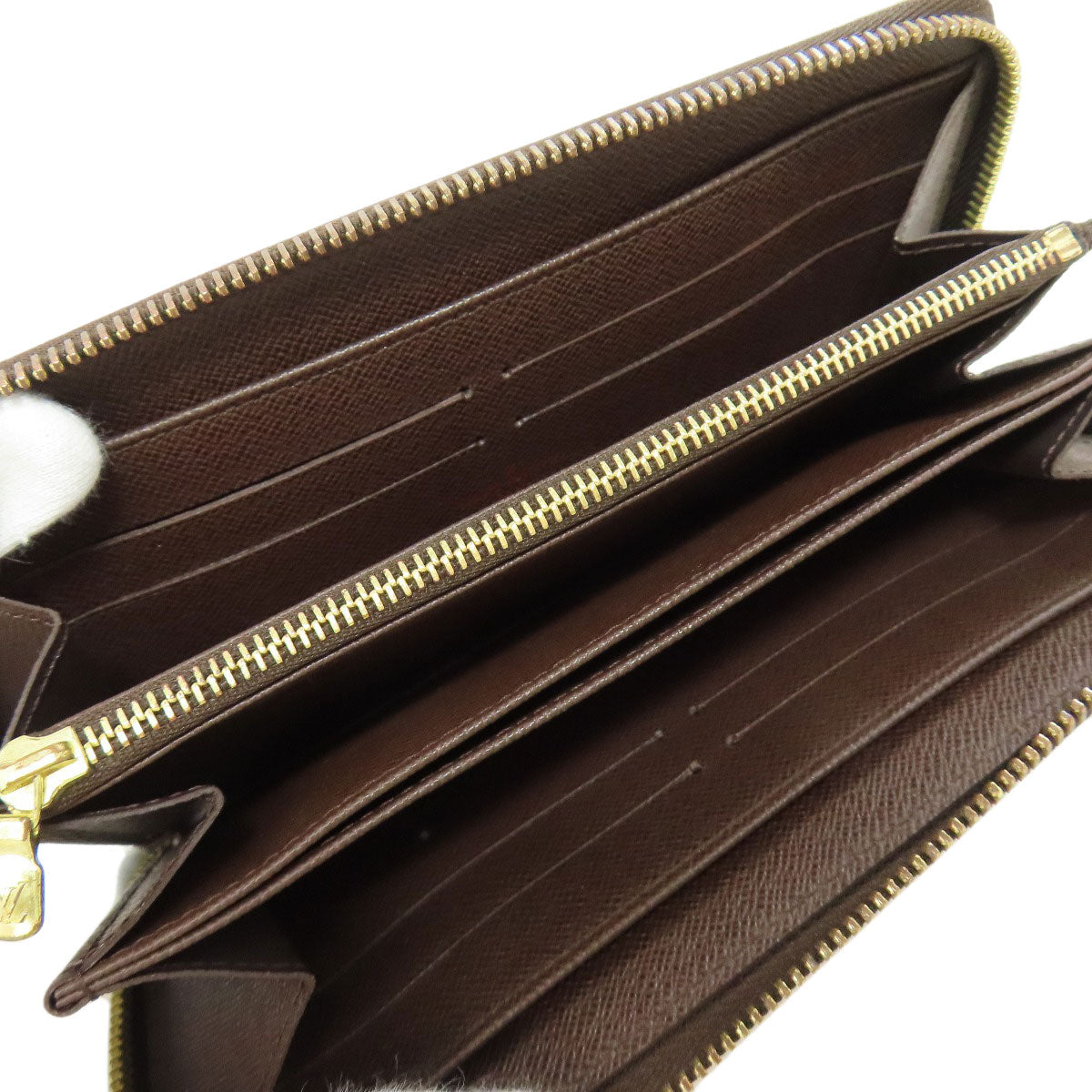 LOUIS VUITTON ルイヴィトン N60015 ジッピー・ウォレット 旧 長財布（小銭入れあり） ダミエキャンバス レディース 中古