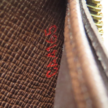 LOUIS VUITTON ルイヴィトン N60015 ジッピー・ウォレット 旧 長財布（小銭入れあり） ダミエキャンバス レディース 中古