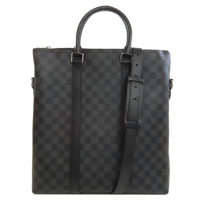 LOUIS VUITTON ルイヴィトン M40000 アントントート ハンドバッグ ダミエキャンバス レディース 中古