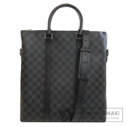 LOUIS VUITTON ルイヴィトン M40000 アントントート ハンドバッグ ダミエキャンバス レディース 中古