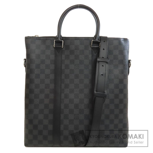 LOUIS VUITTON ルイヴィトン M40000 アントントート ハンドバッグ ダミエキャンバス レディース 中古