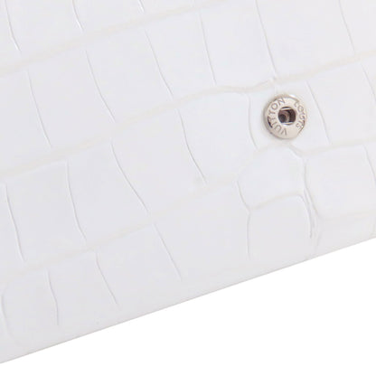 LOUIS VUITTON ルイヴィトン N93894 ポルトフォイユ・カプシーヌ 長財布（小銭入れあり） クロコダイル レディース 中古