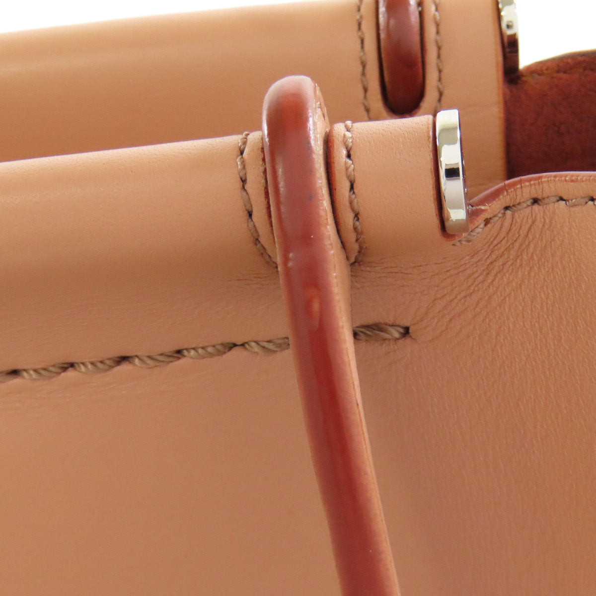 TODS トッズ シンプルデザイン ハンドバッグ レザー レディース 中古