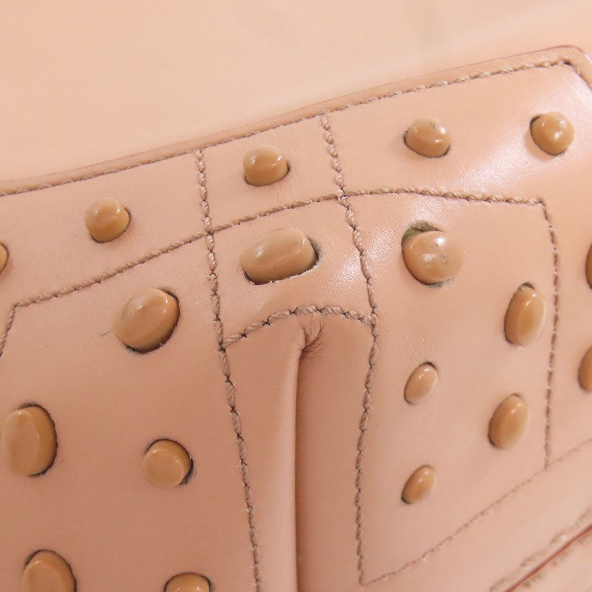 TODS トッズ シンプルデザイン ハンドバッグ レザー レディース 中古