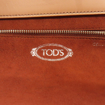 TODS トッズ シンプルデザイン ハンドバッグ レザー レディース 中古