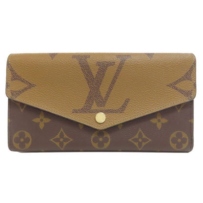 LOUIS VUITTON ルイヴィトン M80726 ポルトフォイユ・サラ 長財布（小銭入れあり） モノグラムジャイアント レディース 中古