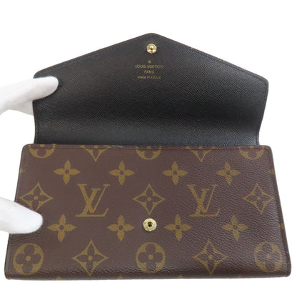 LOUIS VUITTON ルイヴィトン M80726 ポルトフォイユ・サラ 長財布（小銭入れあり） モノグラムジャイアント レディース 中古