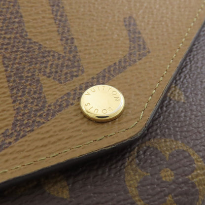 LOUIS VUITTON ルイヴィトン M80726 ポルトフォイユ・サラ 長財布（小銭入れあり） モノグラムジャイアント レディース 中古