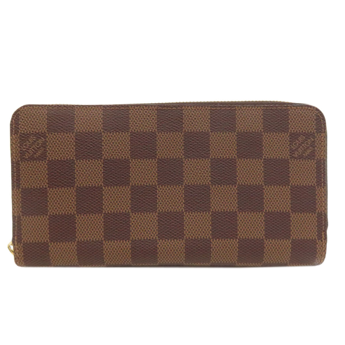 LOUIS VUITTON ルイヴィトン N41661 ジッピー・ウォレット 長財布（小銭入れあり） ダミエキャンバス レディース 中古