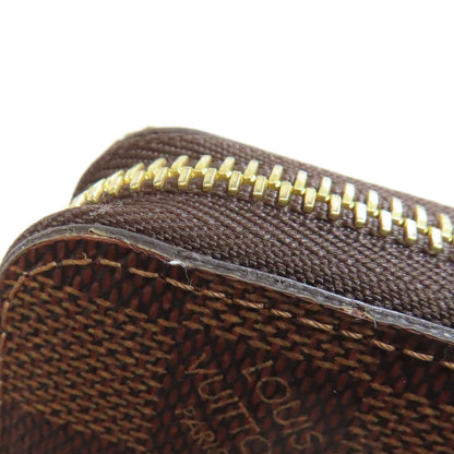 LOUIS VUITTON ルイヴィトン N41661 ジッピー・ウォレット 長財布（小銭入れあり） ダミエキャンバス レディース 中古