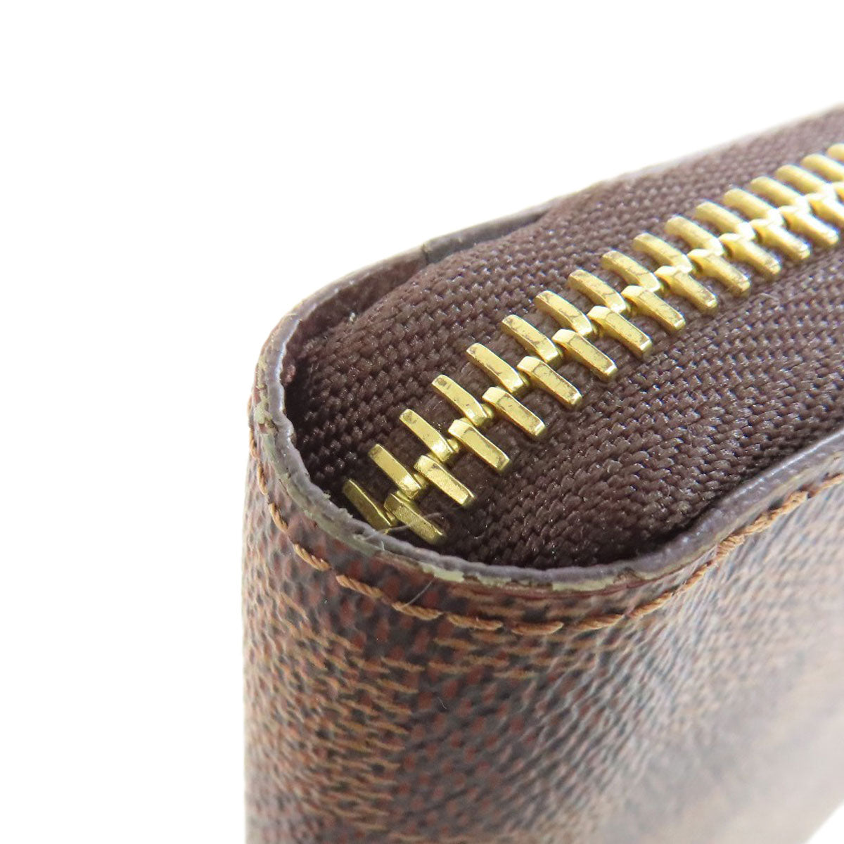 LOUIS VUITTON ルイヴィトン N41661 ジッピー・ウォレット 長財布（小銭入れあり） ダミエキャンバス レディース 中古