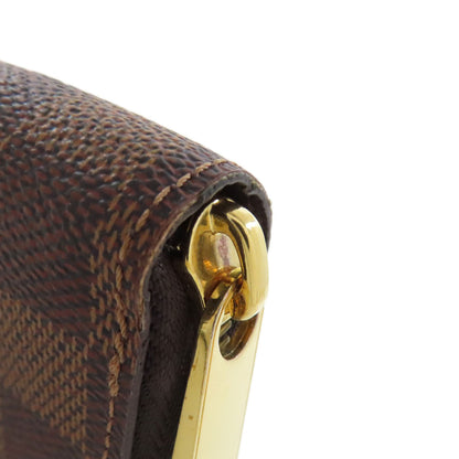LOUIS VUITTON ルイヴィトン N41661 ジッピー・ウォレット 長財布（小銭入れあり） ダミエキャンバス レディース 中古