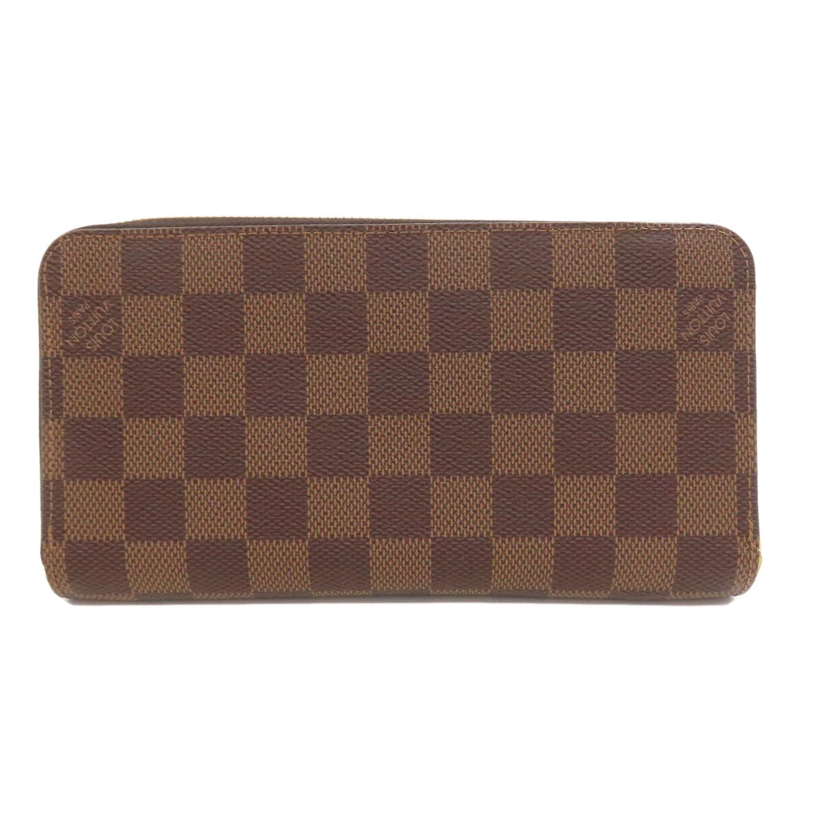 LOUIS VUITTON ルイヴィトン N41661 ジッピー・ウォレット 長財布（小銭入れあり） ダミエキャンバス レディース 中古