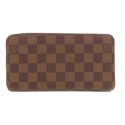 LOUIS VUITTON ルイヴィトン N41661 ジッピー・ウォレット 長財布（小銭入れあり） ダミエキャンバス レディース 中古