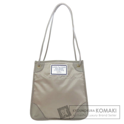 ADMJ エーディーエムジェイ ロゴ ショルダーバッグ ナイロン レディース 中古