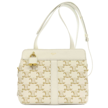 CELINE セリーヌ トリオンフ ショルダーバッグ PVC レディース 中古