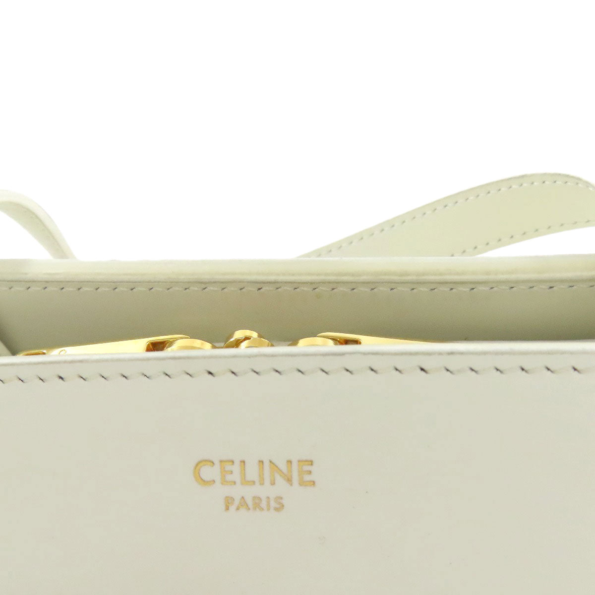 CELINE セリーヌ トリオンフ ショルダーバッグ PVC レディース 中古