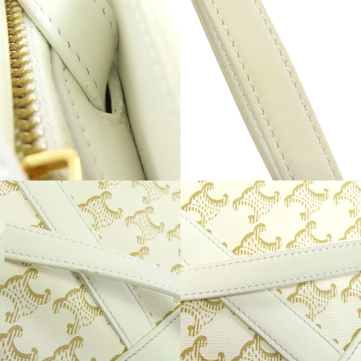 CELINE セリーヌ トリオンフ ショルダーバッグ PVC レディース 中古