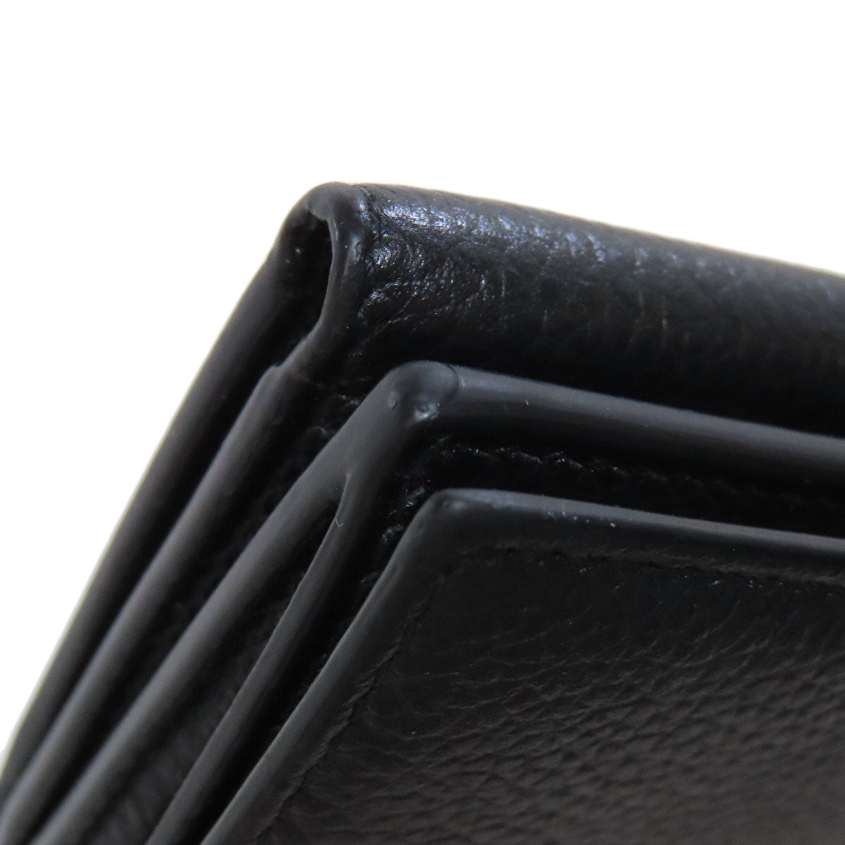 BALENCIAGA バレンシアガ 594312 ロゴ 三つ折り財布 二つ折り財布（小銭入れあり） レザー レディース 中古