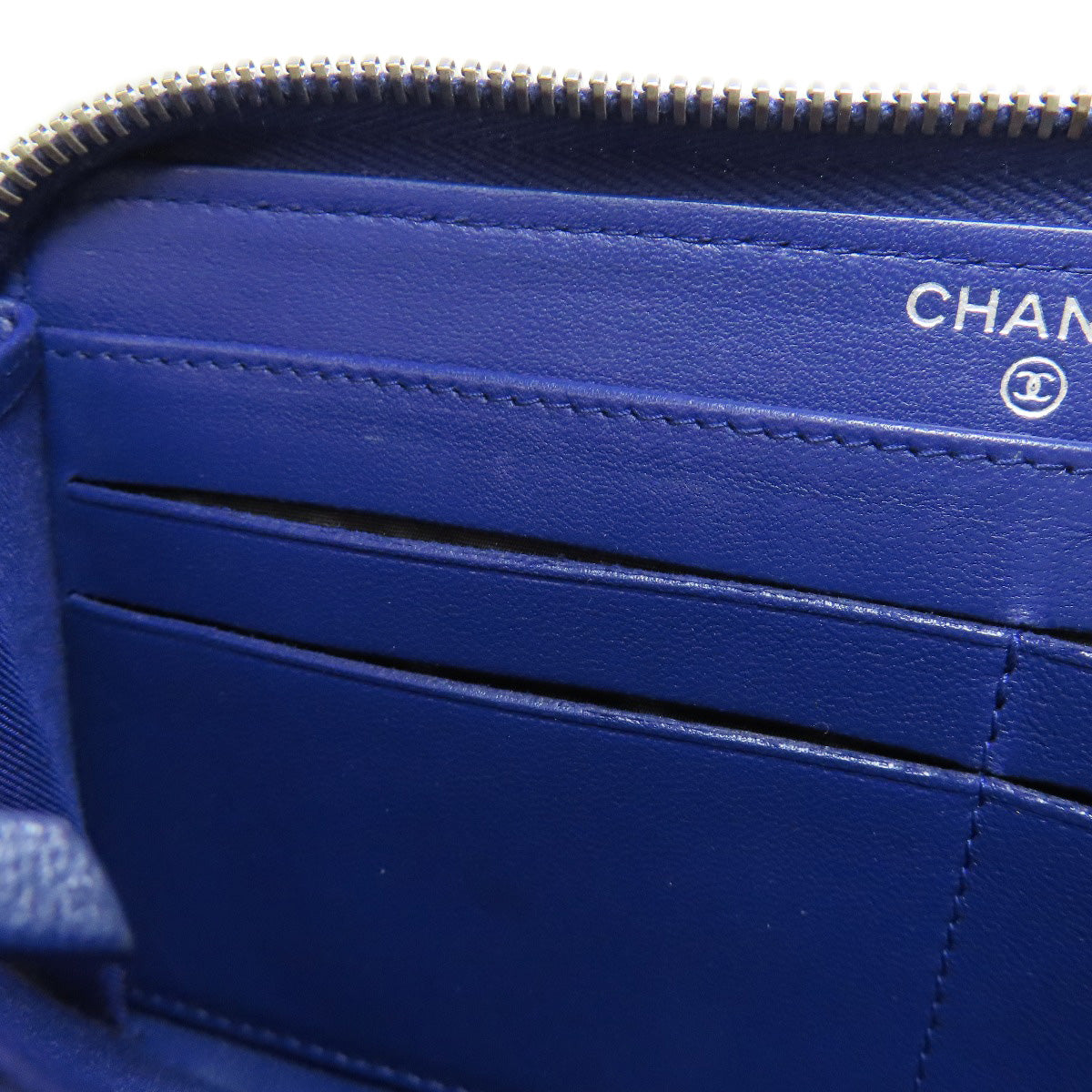 CHANEL シャネル マトラッセ ココマーク　シルバー金具 長財布（小銭入れあり） ラムスキン レディース 中古