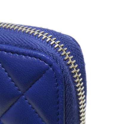 CHANEL シャネル マトラッセ ココマーク　シルバー金具 長財布（小銭入れあり） ラムスキン レディース 中古