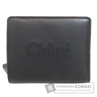 CHLOE クロエ センス コンパクトウォレット 二つ折り財布（小銭入れあり） カーフ レディース 中古