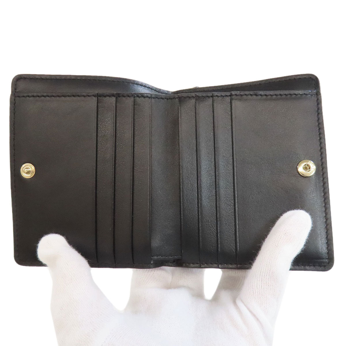 CHLOE クロエ センス コンパクトウォレット 二つ折り財布（小銭入れあり） カーフ レディース 中古