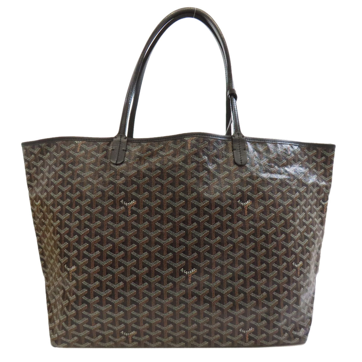 GOYARD ゴヤール サンルイGM トートバッグ コーティングキャンバス レディース 中古