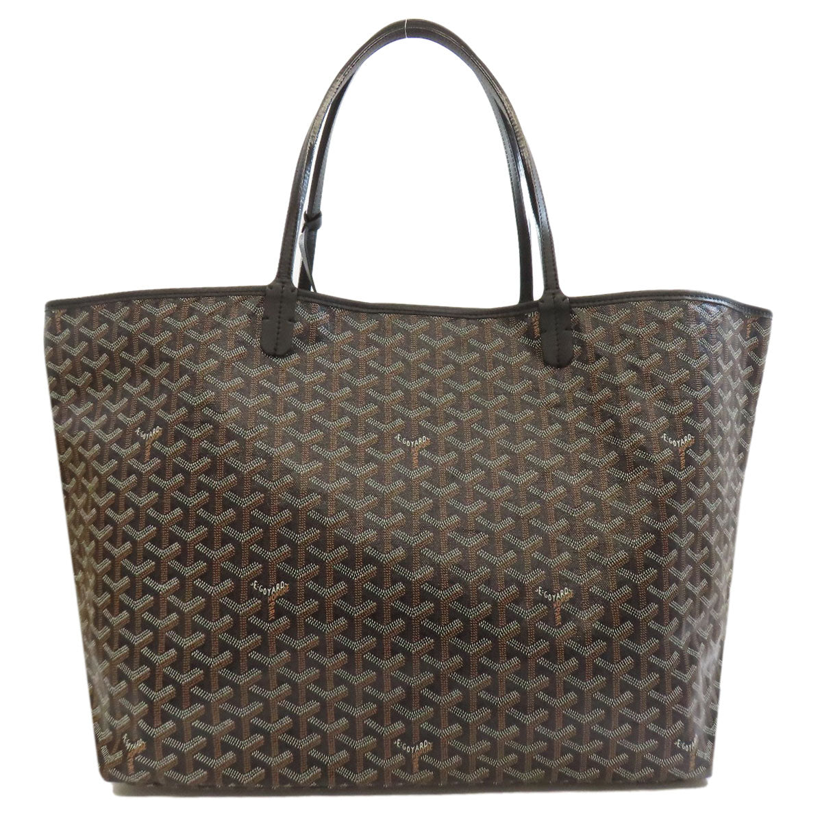 GOYARD ゴヤール サンルイGM トートバッグ コーティングキャンバス レディース 中古