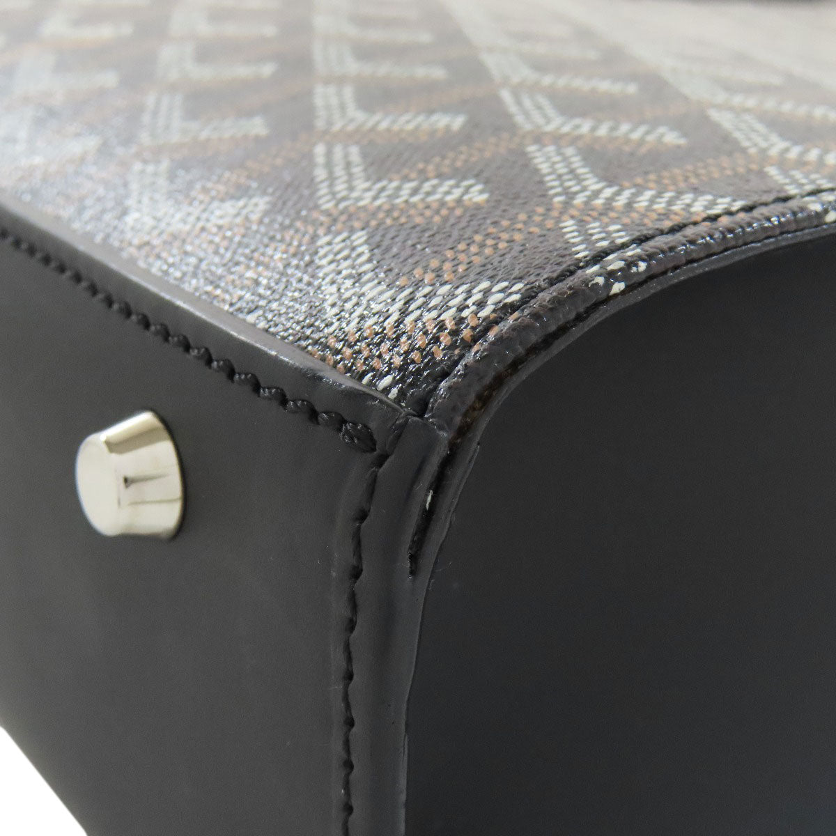 GOYARD ゴヤール コモールPM トートバッグ コーティングキャンバス レディース 中古