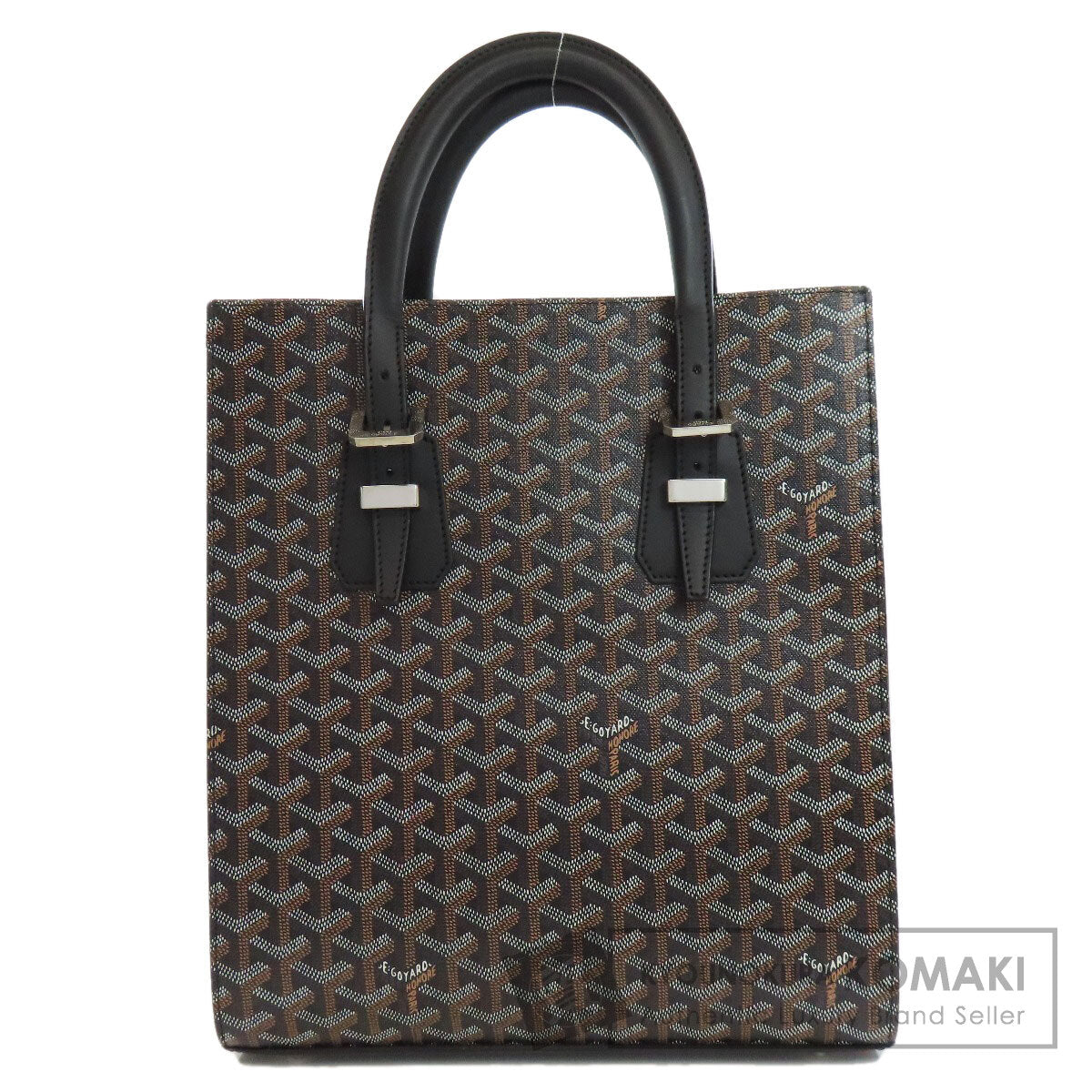 GOYARD ゴヤール コモールPM トートバッグ コーティングキャンバス レディース 中古