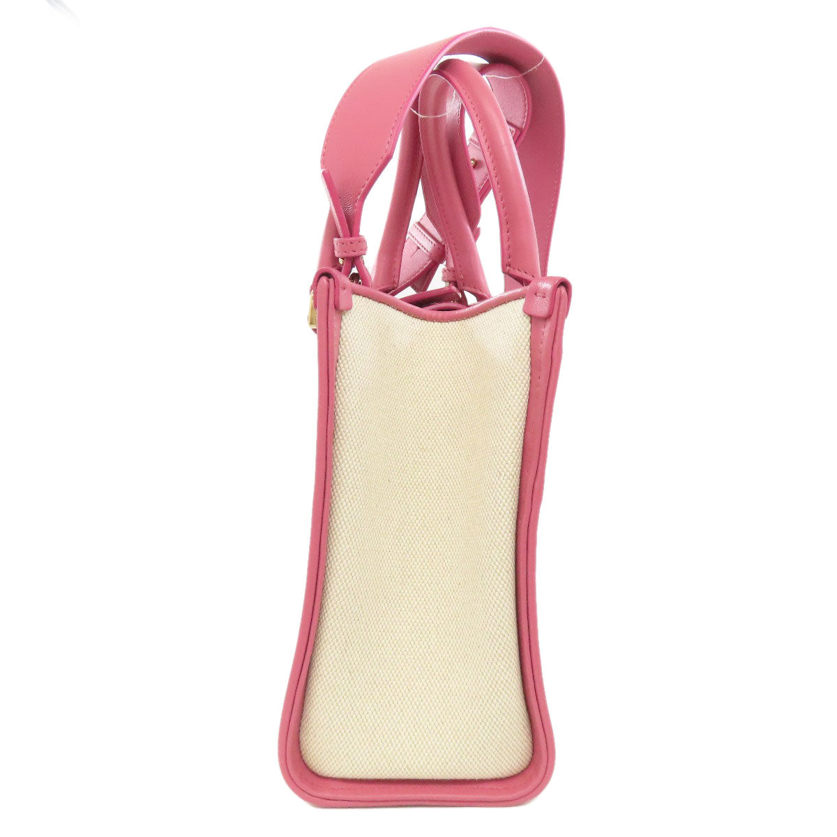 BVLGARI ブルガリ 2WAY ハンドバッグ キャンバス レディース 中古