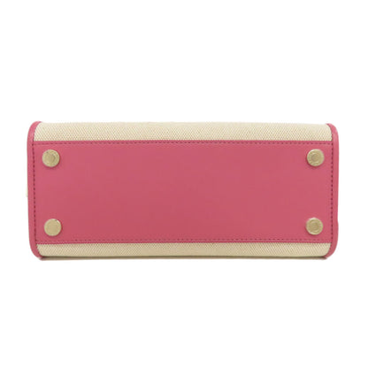 BVLGARI ブルガリ 2WAY ハンドバッグ キャンバス レディース 中古